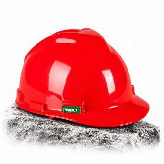 Casco Tridente Jockey rojo