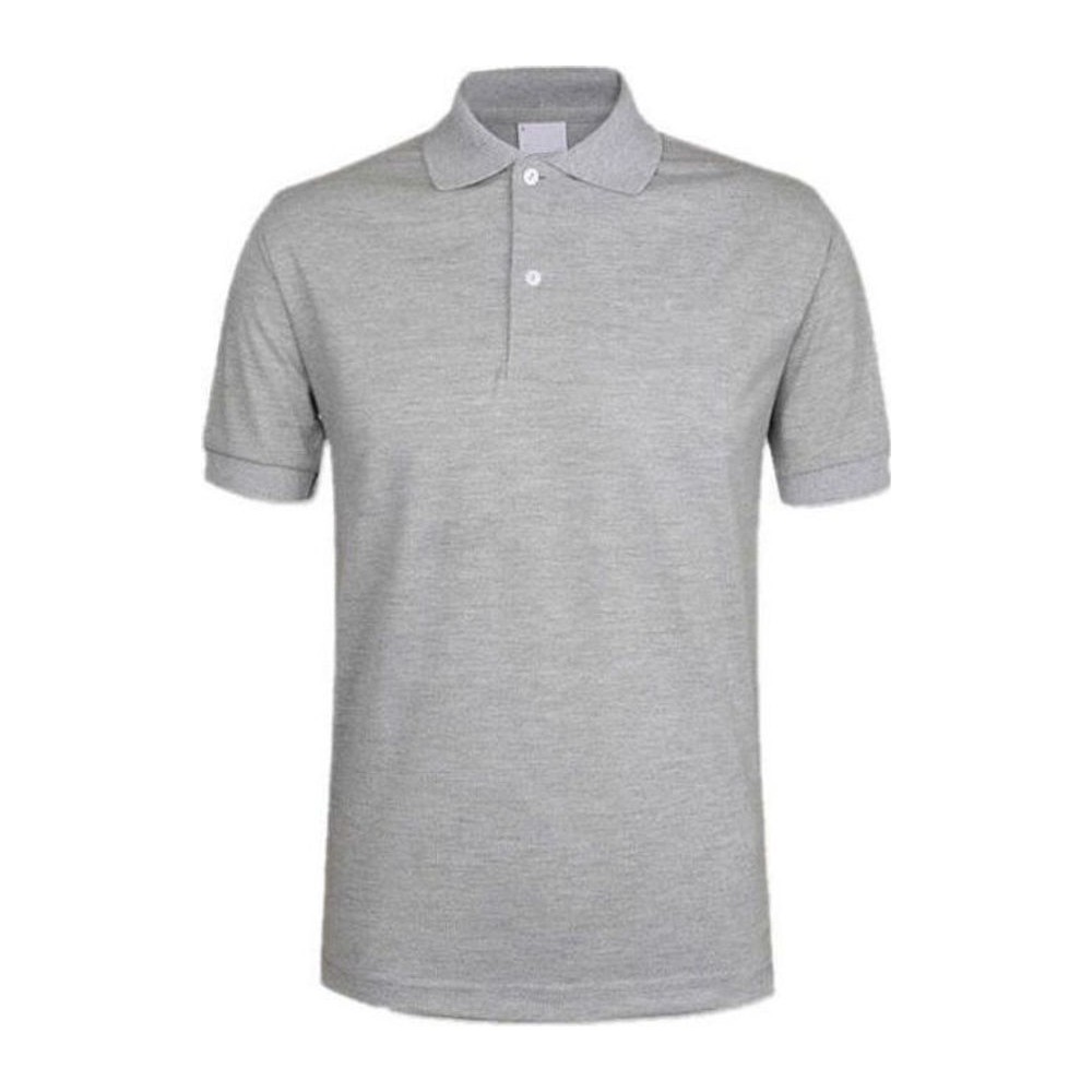 Polo Pique Manga Corta Plomo