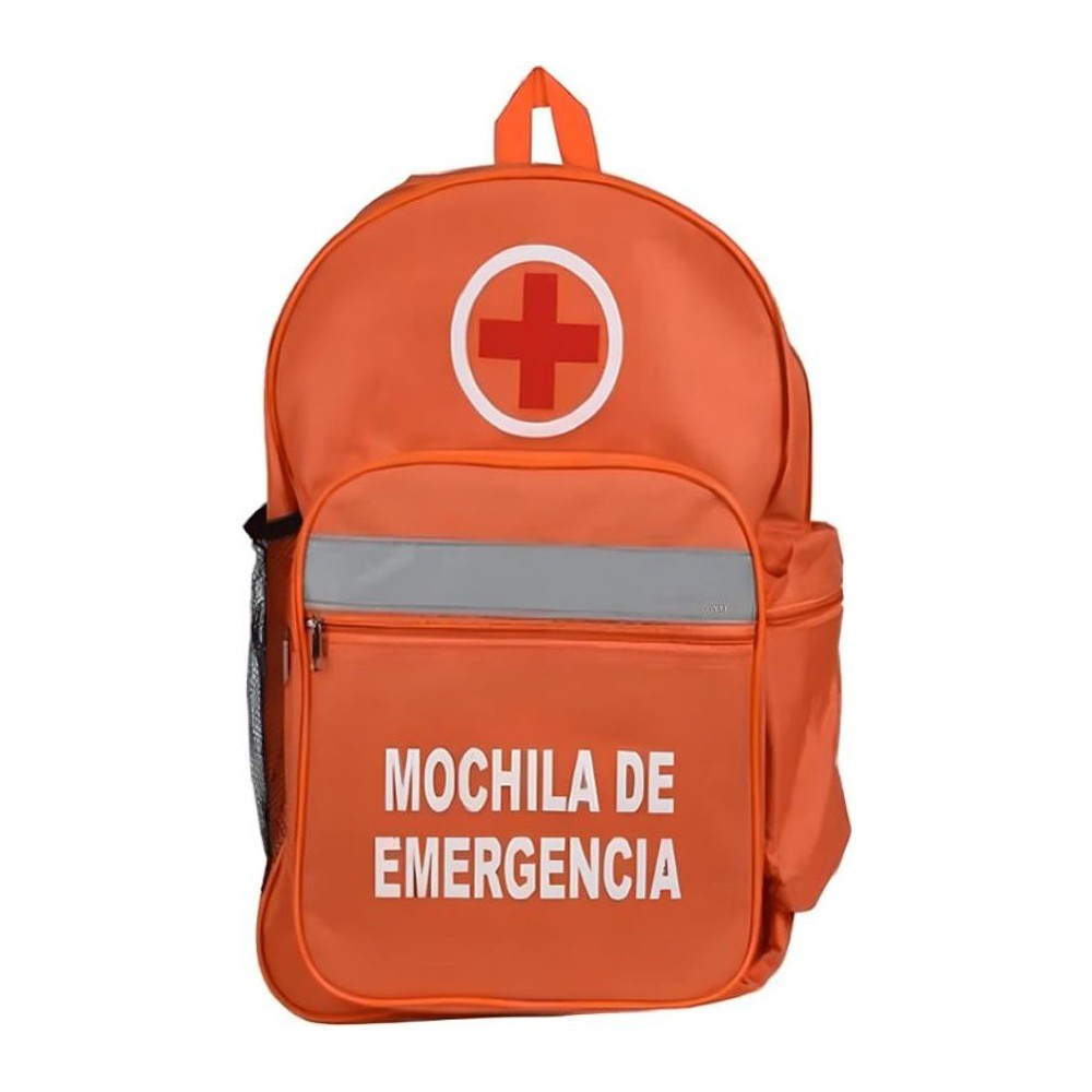 Mochila de Emergencia Naranja Simple