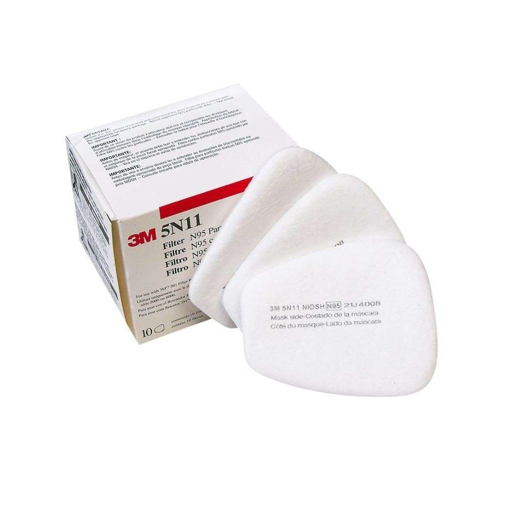 Prefiltro 3M 5N11 N95 para Polvos y Partículas