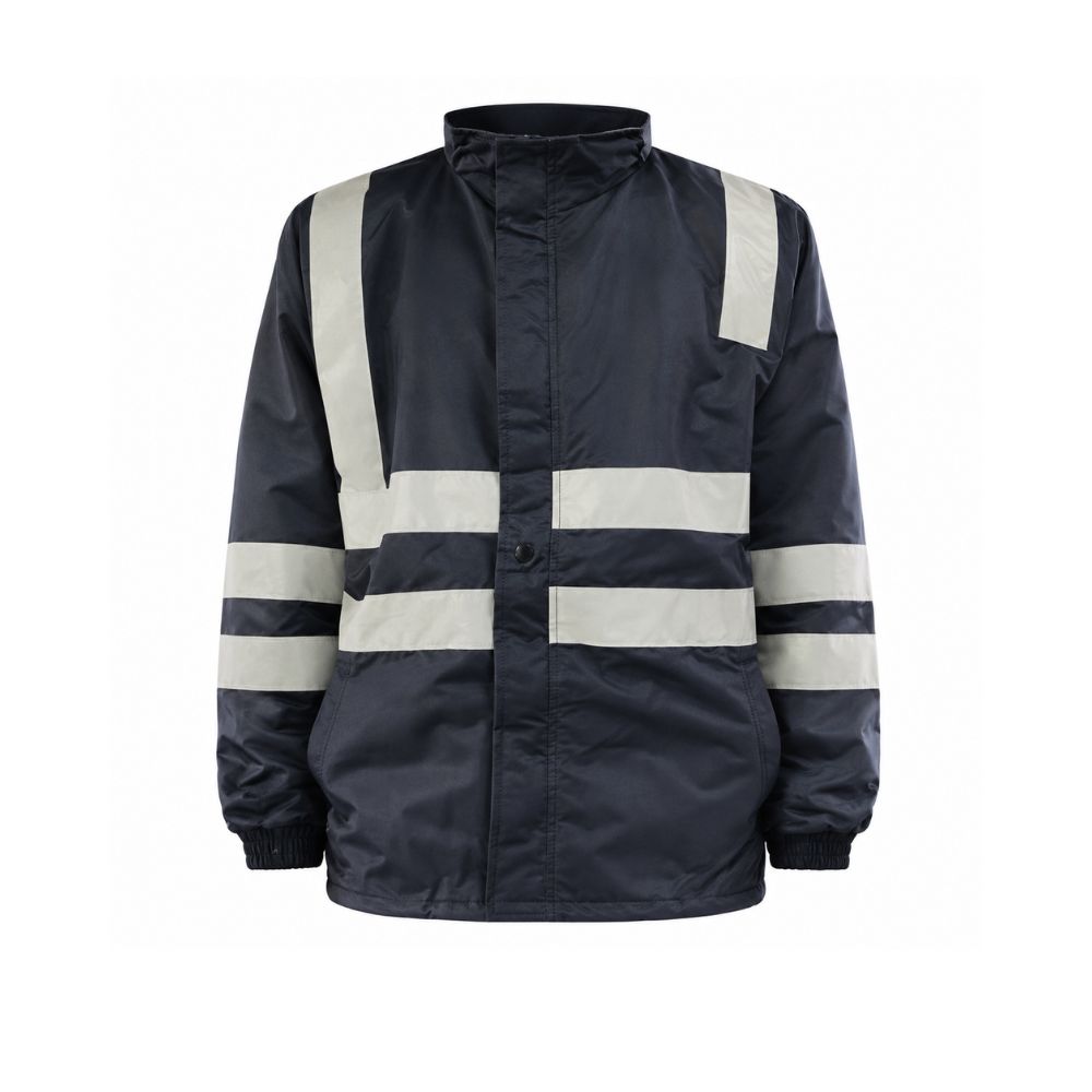 Casaca Impermeable Acolchado Cinta China Modelo H